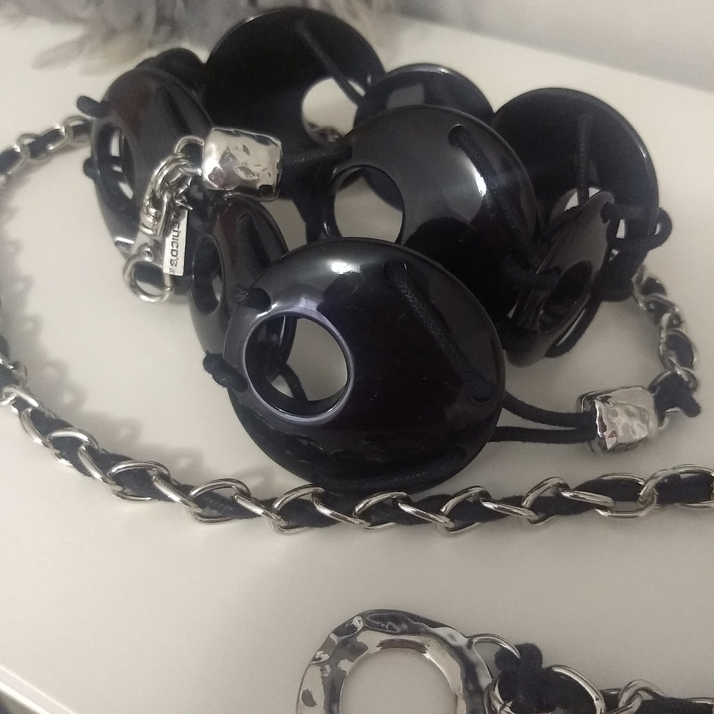 Chico's Hammered Hip Belt